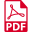 PDF file fomat icon